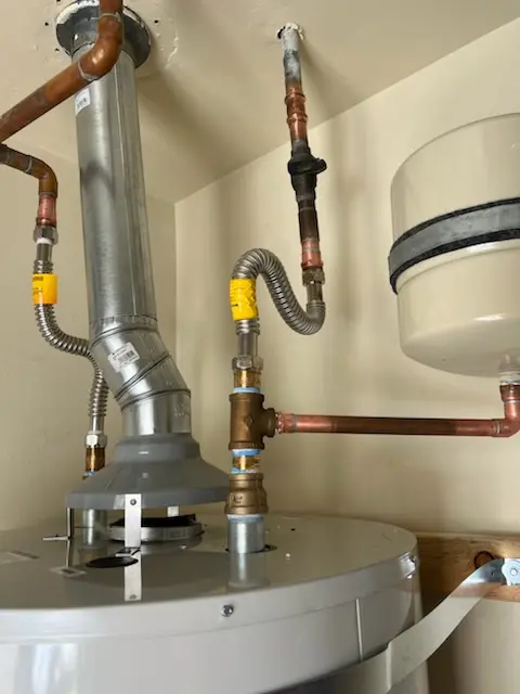 Water heater installation and plumbing repair in Solitude